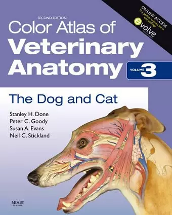 Color Atlas of Veterinary Anatomy, Volume 3, The Dog and Cat cover