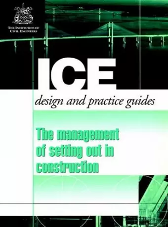 The Management of Setting out in Construction cover