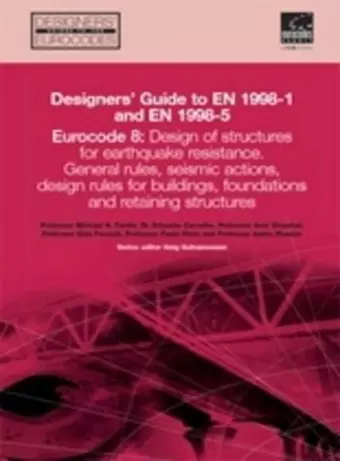 Designer's Guide to EN 1998-1 and 1998-5 cover