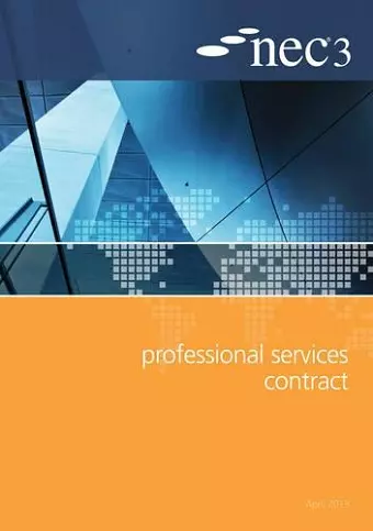 NEC3 Professional Services Contract (PSC) cover