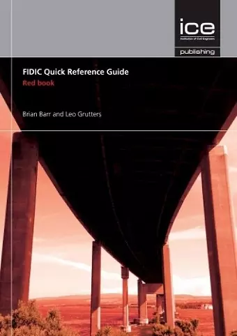 FIDIC Quick Reference Guide: Red Book cover