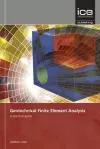 Geotechnical Finite Element Analysis cover