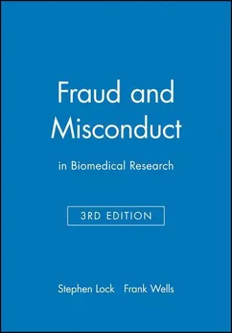 Fraud and Misconduct cover