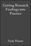 Getting Research Findings into Practice cover