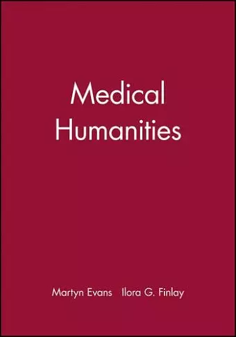 Medical Humanities cover