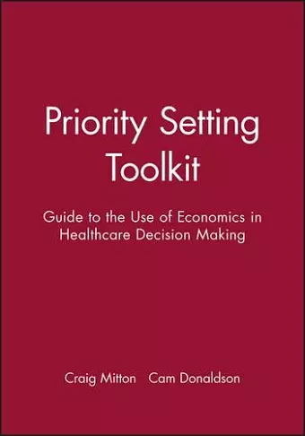 Priority Setting Toolkit cover