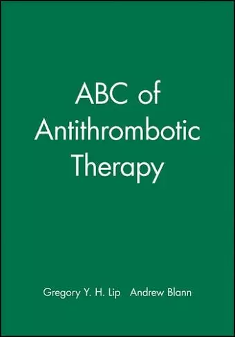 ABC of Antithrombotic Therapy cover
