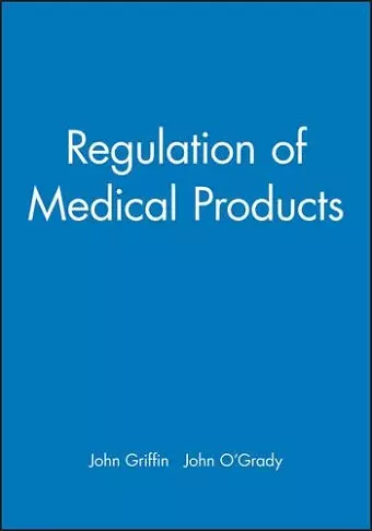 Regulation of Medical Products cover