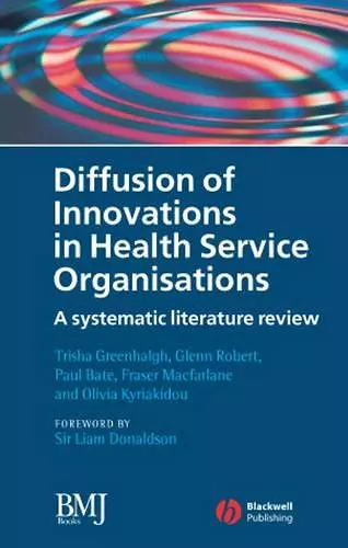 Diffusion of Innovations in Health Service Organisations cover