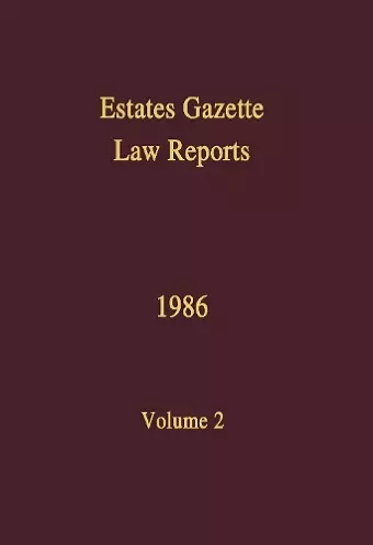 EGLR 1986 cover