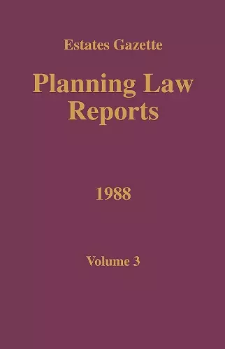 PLR 1988 cover