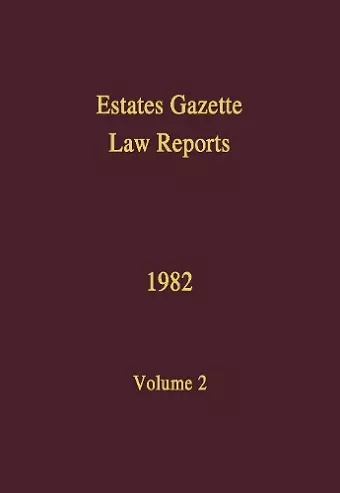 EGLR 1982 cover