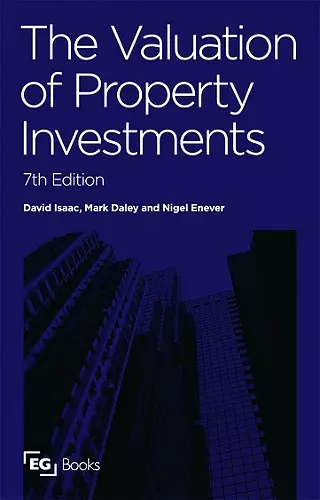 The Valuation of Property Investments cover