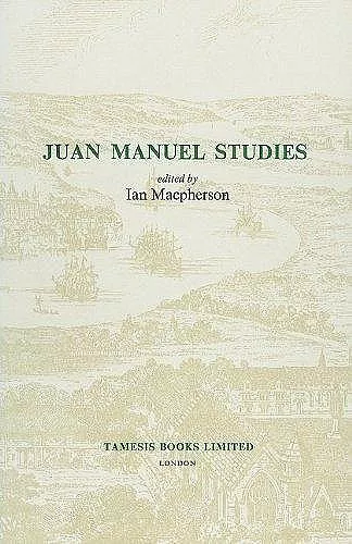 Juan Manuel Studies cover