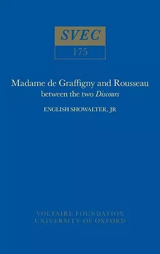 Madame de Graffigny and Rousseau cover