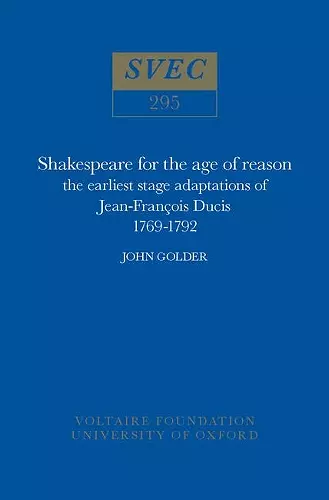 Shakespeare for the Age of Reason cover