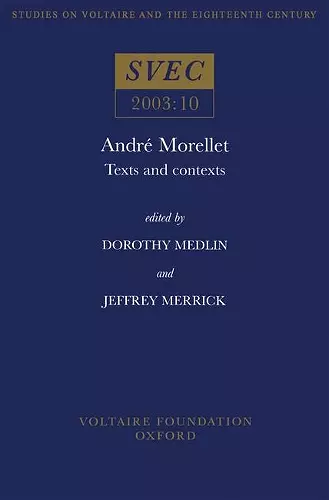André Morellet cover