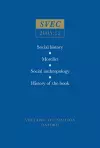 Social History; Morellet; Social Anthropology; History of the Book cover