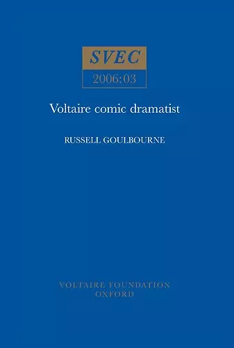 Voltaire Comic Dramatist cover