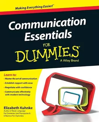 Communication Essentials For Dummies cover
