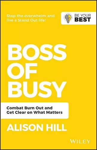 Boss of Busy cover