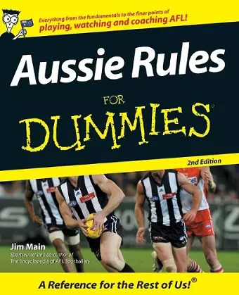 Aussie Rules For Dummies cover