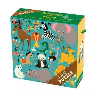 Animals of the World Jumbo Puzzle cover