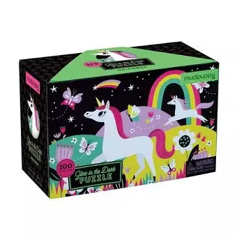 Unicorns Glow-In-The-Dark Puzzle cover