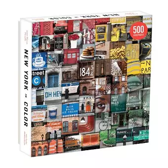 New York in Color 500 Piece Puzzle cover