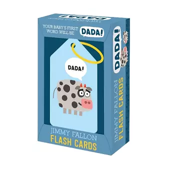 Jimmy Fallon Your Baby's First Word Will Be Dada Flash Cards cover