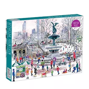 Michael Storrings Bethesda Fountain 1000 Piece Puzzle cover