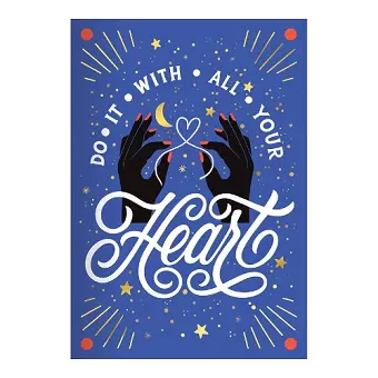 Do It With All Your Heart A5 Undated Planner cover