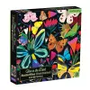 Butterflies Illuminated 500 Piece Glow in the Dark Family Puzzle cover