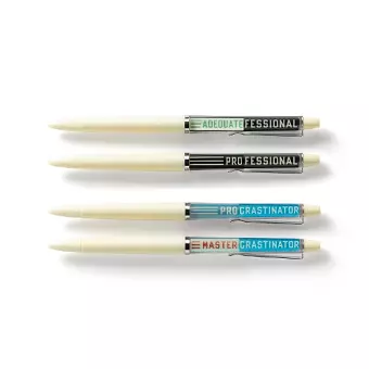 Professional Procrastinator Floaty Pen Set cover