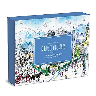 Michael Storrings 12 Days of Christmas Advent Puzzle Calendar cover