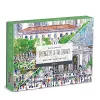 Michael Storrings Springtime at the Library 500 Piece Double-Sided Puzzle cover