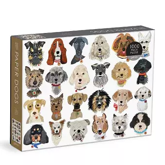 Paper Dogs 1000 Pc Puzzle cover