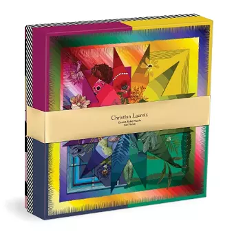 Christian Lacroix Botanic Rainbow 500 Piece Double-Sided Puzzle cover