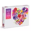 Flora Heart 750 Piece Shaped Puzzle cover