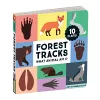 Forest Tracks: What Animal Am I? Lift-the-Flap Board Book cover