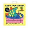 Rub-a-Dub Dinos! Color Magic Bath Book cover