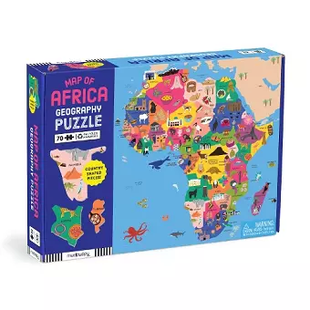 Map of Africa 70 Piece Geography Puzzle cover