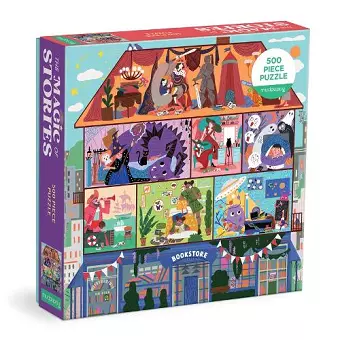 The Magic of Stories 500 Piece Family Puzzle cover