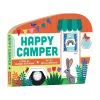 Happy Camper Shaped Board Book cover