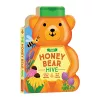 The Honey Bear Hive Shaped Board Book cover