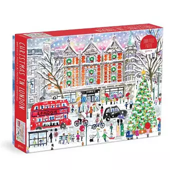 Michael Storrings Christmas in London 1000 Piece Puzzle cover