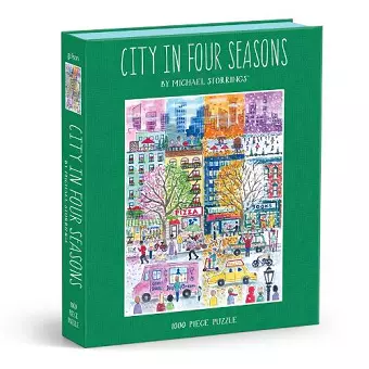 Michael Storrings City in Four Seasons 1000 Piece Book Puzzle cover