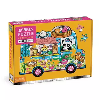 Dumpling Truck 75 Piece Shaped Scene Puzzle cover