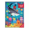 Shark Party Greeting Card Puzzle cover