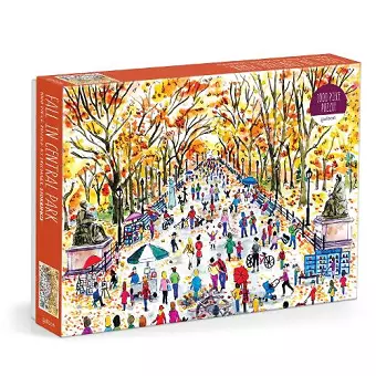 Michael Storrings Fall in Central Park 1000 Piece Puzzle cover